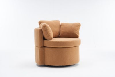 Teddy Fabric Living Room Storage Chair