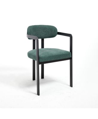 Streamdale Mid-Century Boucle Dining Chairs, Set of 2