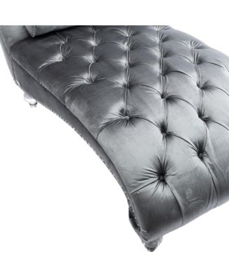 Streamdale Leisure Concubine Sofa With Acrylic Feet