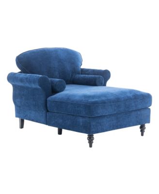 Oversized Chenille Chaise Lounge Sofa Bed - 5 Colors