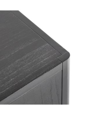 Farmhouse 4-Door Cabinet Rustic Accent