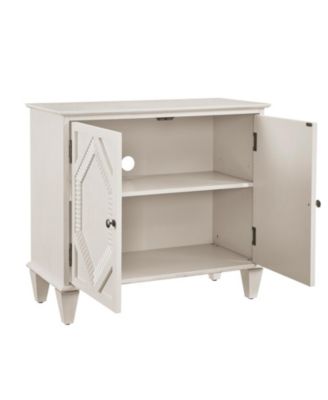 Retro Wooden Sideboard Buffet Cabinet - Antique White