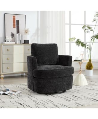 360 Swivel Chenille Chair- Comfortable, Breathable, & Easy Assembly