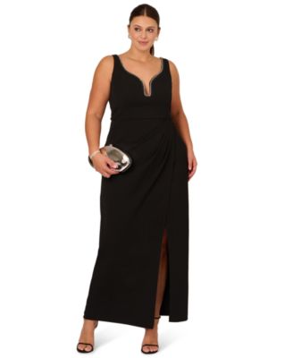 sachin and babi light blue dress 32 Plus-Size Holiday Party Dresses To Style This Season main image 1