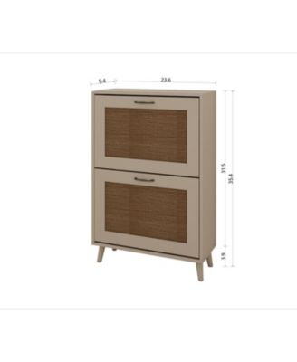 2-Tier Shoe Rack - Stable, Spacious, Holds 12 Pairs