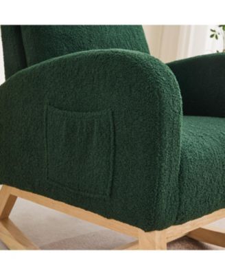 Sherpa Glider Rocking Chair - Nursery/Living Room