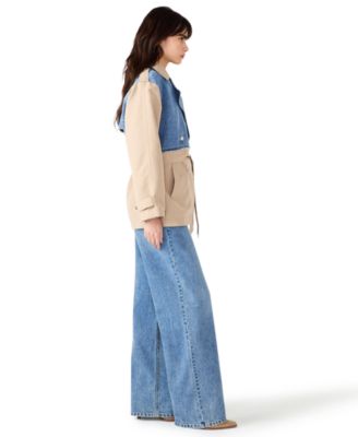 Women's Cropped Trench Coat