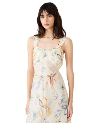 Women's Alexus Sweetheart Neck Maxi Dress