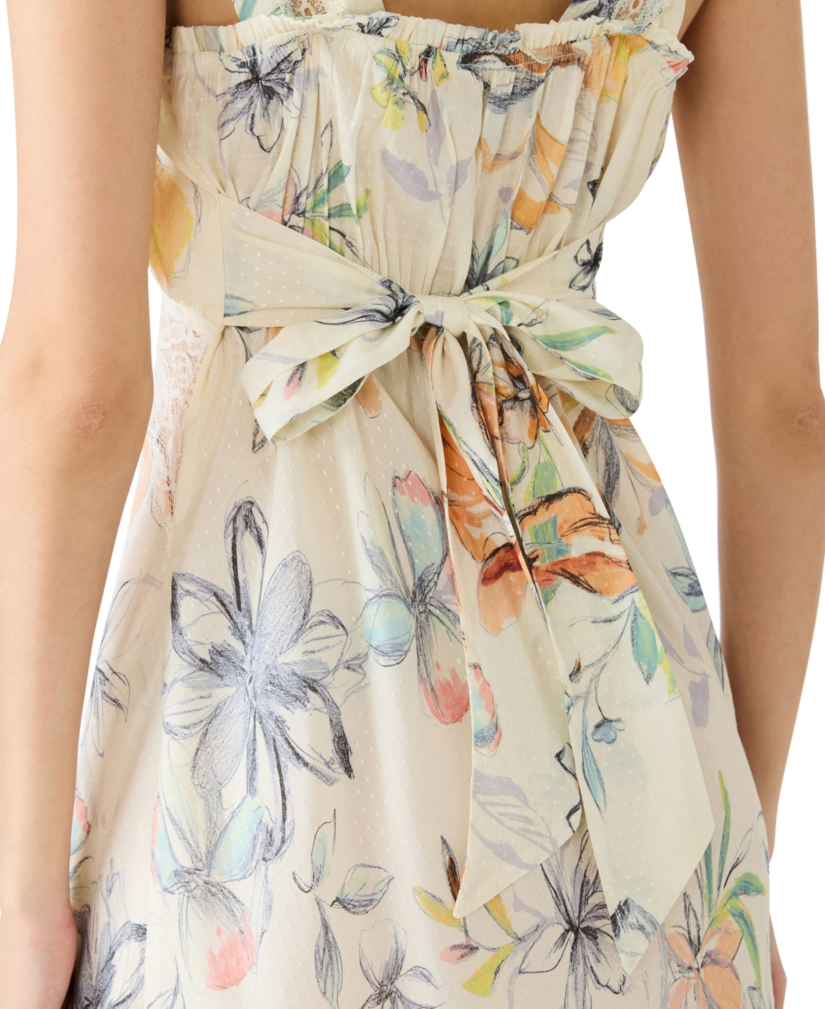 Steve Madden Women's Alexus Sweetheart Neck Maxi Dress