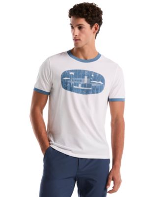 Men's Graphic Applique Logo Short-Sleeve Jersey T-Shirt