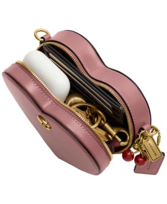 Heart Mini Crossbody Bag 14 with Charms