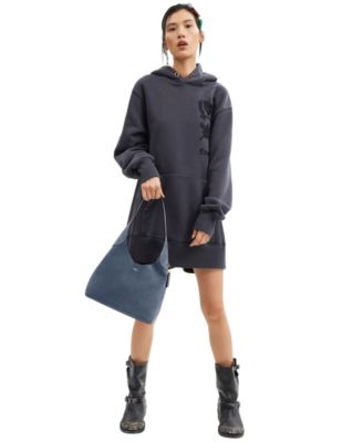 Brooklyn Small Suede Shoulder Bag 28