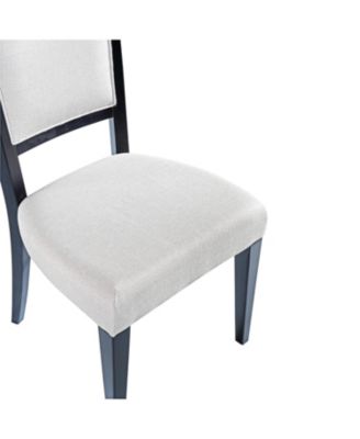 Streamdale Black Walnut Upholstered Dining Chairs (Set of 2)