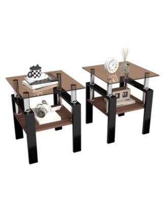 Modern Glass Tea/Coffee Table Set