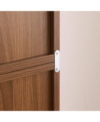 Streamdale Wavy 8-Layer Adjustable Bookshelf - Narrow & Multifunctional