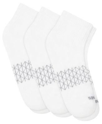 Men's Ultimate Absolute Comfort Ankle-Length Socks, 3-Packs