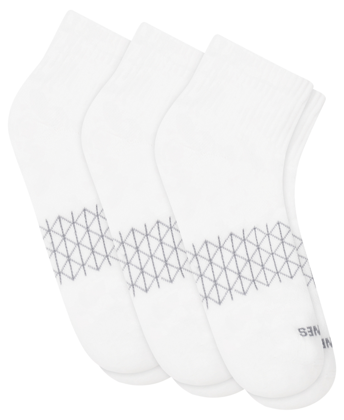 Hanes Men's Ultimate Absolute Comfort Ankle-Length Socks, 3-Packs