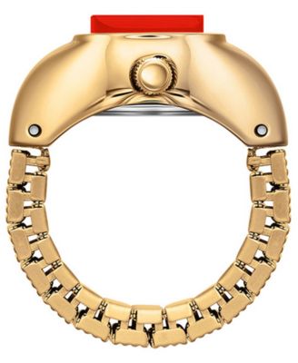 Women's 'Nocturne' Gold Expandable Ring Watch, 16mm