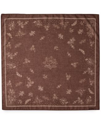 Floral Bandana Square Scarf