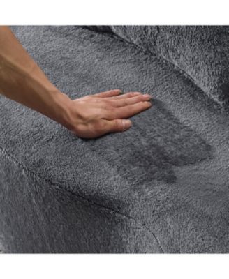 Streamdale Queen Chenille Foldable Sofa Bed - Convertible Futon Couch