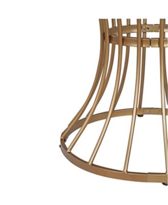 Black Oak 42" Round Dining Table - Wrought Iron Base