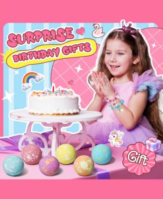 6-Pc. Unicorn Squishy Super Bubble Bath Fizzies