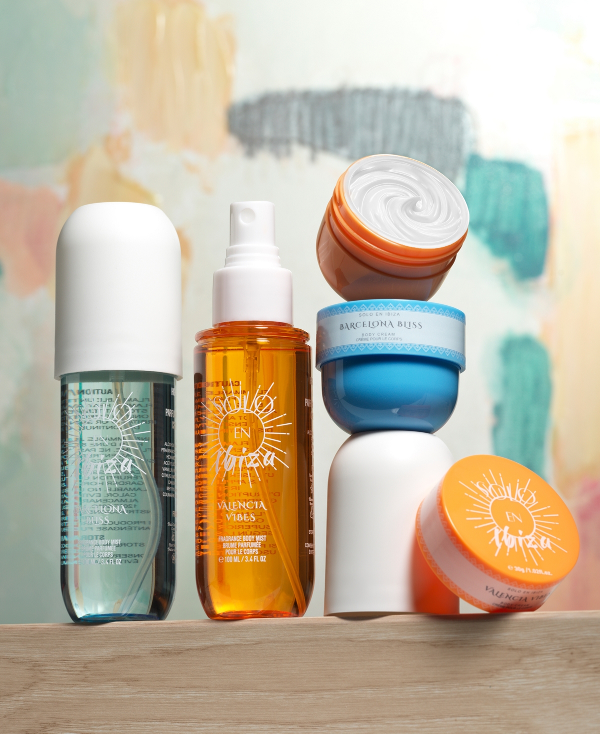 Lovery 4-Pc. Barcelona Bliss, Valencia Vibe Bath And Body Gift Set