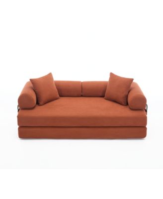 Streamdale 78.5" Folding Sleeper Sofa Bed 4-in-1 DIY King Size