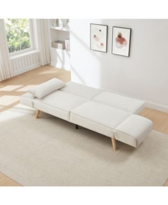 Streamdale 72.8" Futon Sofa Bed, Adjustable Armrests, Recliner