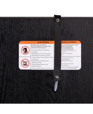 72.4" Tall Storage Cabinet w/ 8 Doors & 4 Shelves, Bookshelf