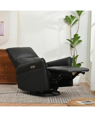 Electric Swivel Rocker Recliner Chair for Small Spaces