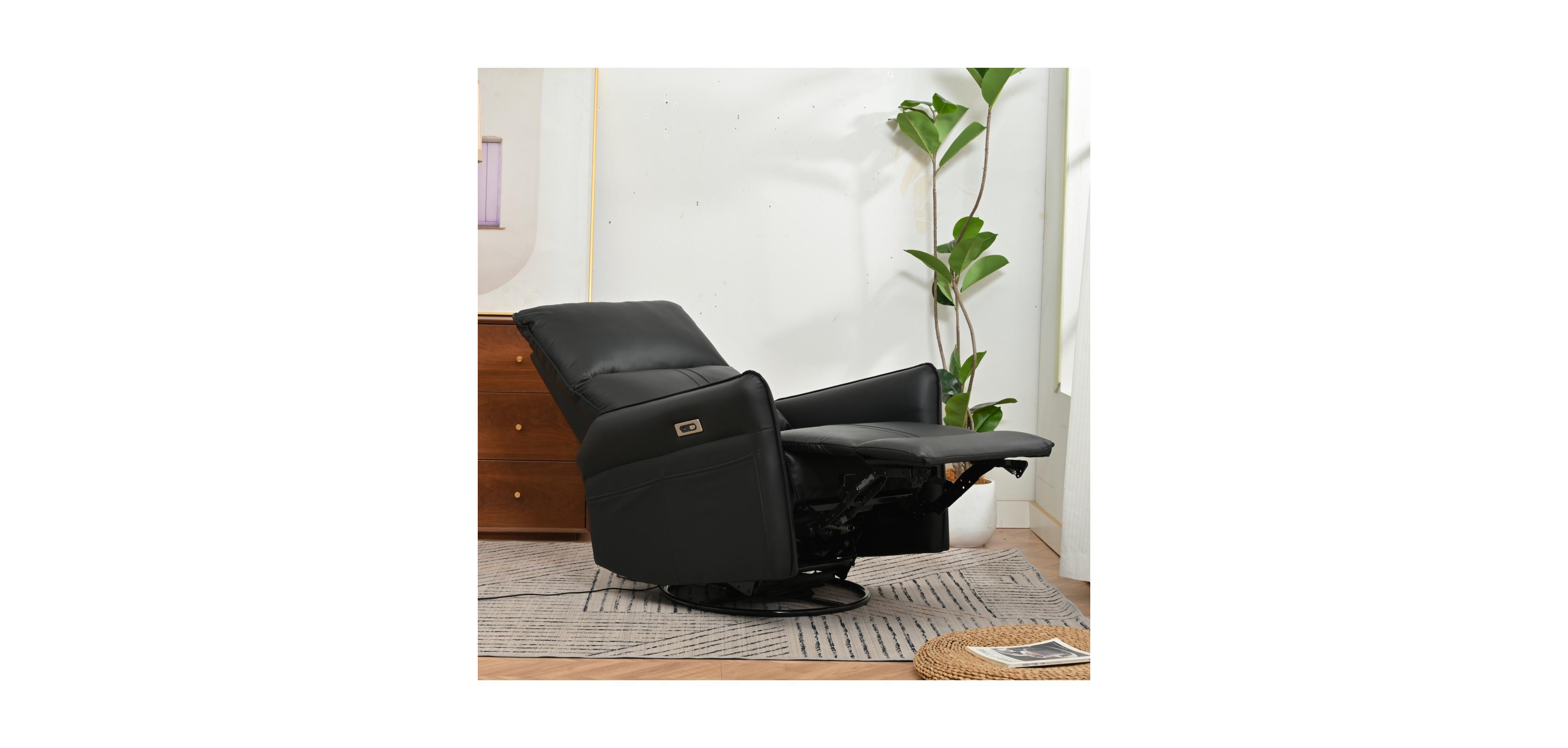 Streamdale Furniture Electric Swivel Rocker Recliner Chair for Small Spaces