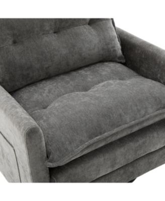 Swivel Barrel Accent Chair - Mid Century Modern