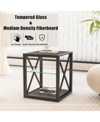 Modern End Table Set of 2