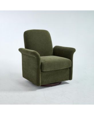 Swivel Barrel Accent Chair