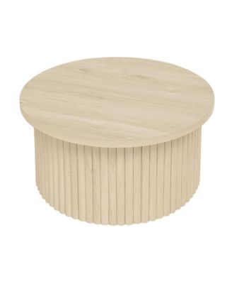 Modern Round Coffee Table Accent Table