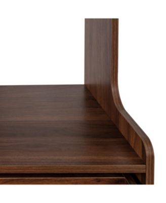 Streamdale Farmhouse Kitchen Hutch Buffet Cabinet with Microwave Stand