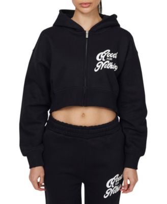 Women's Funk Relaxed Crop Zip Hoodie