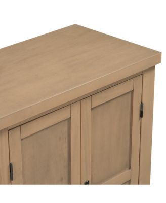 Streamdale 4-Door Sideboard with Adjustable Shelves and Retro Handles