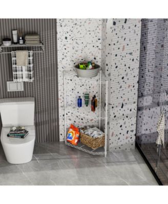 Corner Wire Shelf Rack