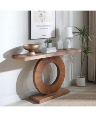 Modern Minimalist Wooden Console Table