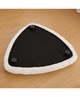 Upholstered Storage Ottoman Set with Metal Legs