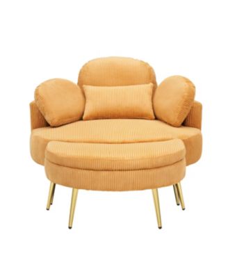 61" Small Sofa with End Table - Apartment/Balcony