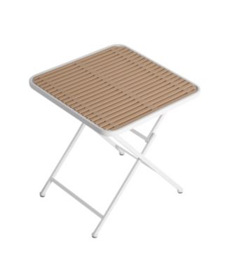 Folding Square Table - Indoor/Outdoor, Metal Legs