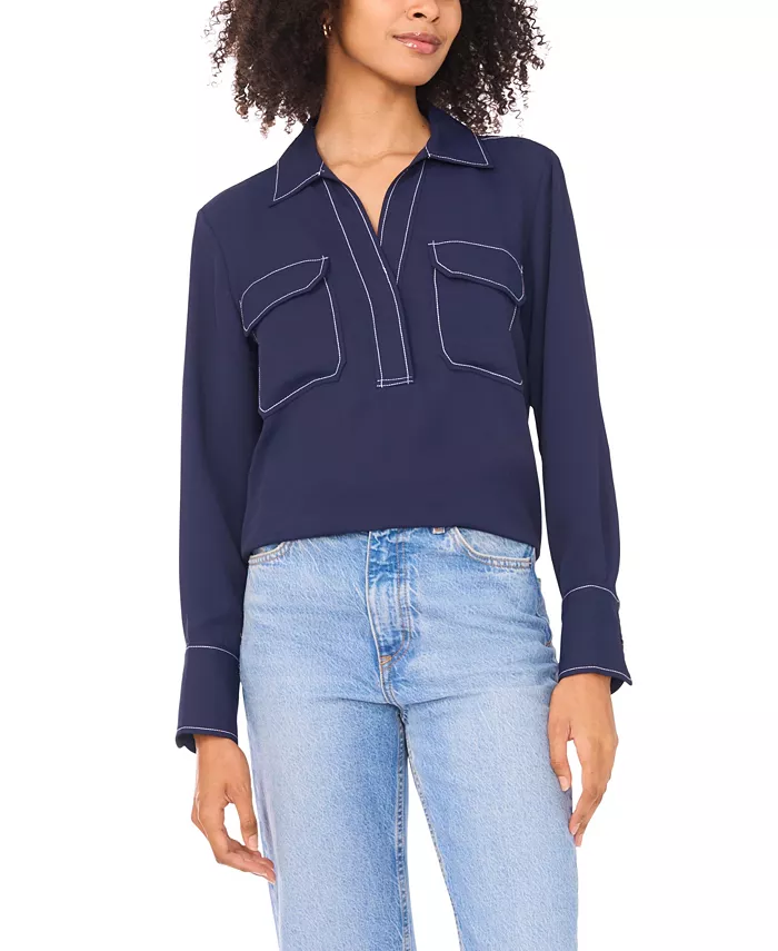 Women's Collared Neck Blouse