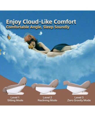  Zero Gravity SL-Track Shiatsu Massage Chair with Heat & Remote