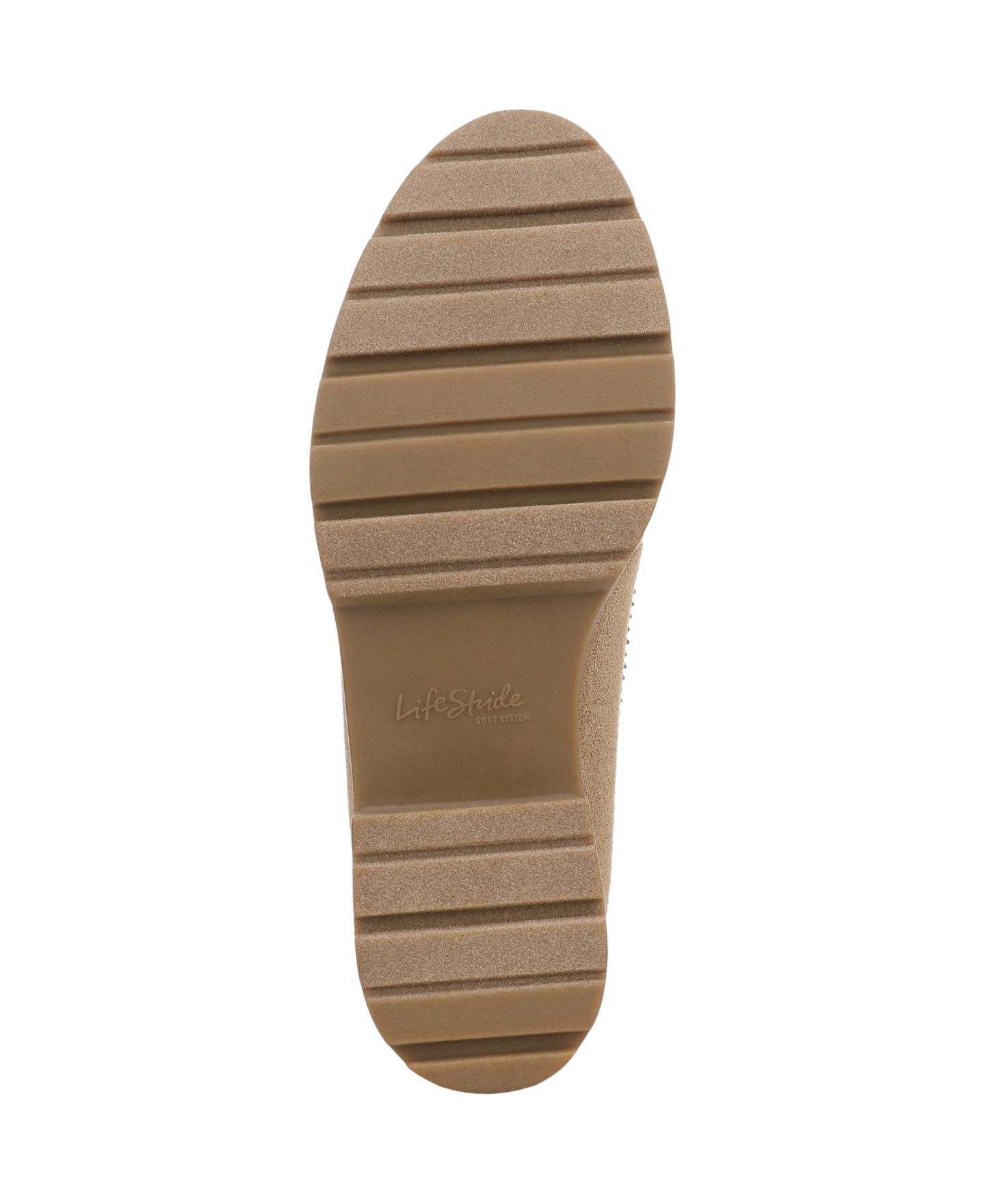Женские туфли LifeStride London 3 Lug Sole Penny, цвет: Бежевый — фото 5