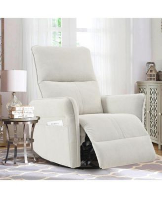 Swivel Rocker Recliner Chair, Nursery Glider, Modern Rocking Chair - Gray