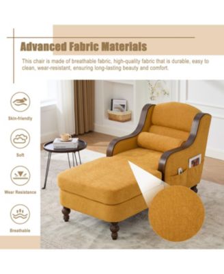  Oversized Chaise Lounge Indoor Sofa Bed