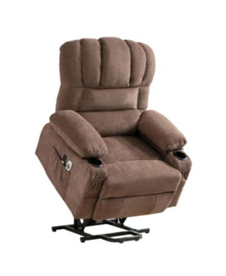 Streamdale Electric Massage Lift Chair w/ Heat & Vibration, USB, Lay Flat